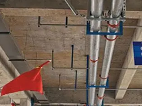 山南管廊支架的安装方法